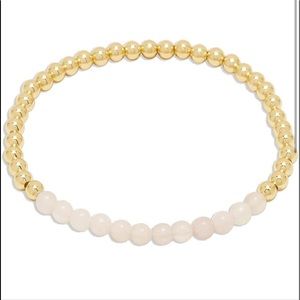 Gorjana Rose Quartz Aura Bracelet